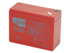 BATTERIA 7,2A 12V AGM ZENITH ZGL120027 STAZIONARIA MINICAR SPAZZATRICI GOLF 22%