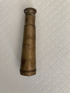 Antique Miniature Spyglass “Earth” Futatsui & Co Japan Telescope X5