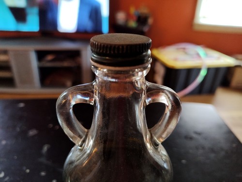 Vintage 1948 Ahornsirup 12 Unzen Vermont Maid ungeöffnete Flasche voll - Bild 5 von 14