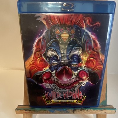 MGM Killer Klowns from Outer Space Blu-ray w/Case Commentary + Book PG-13
