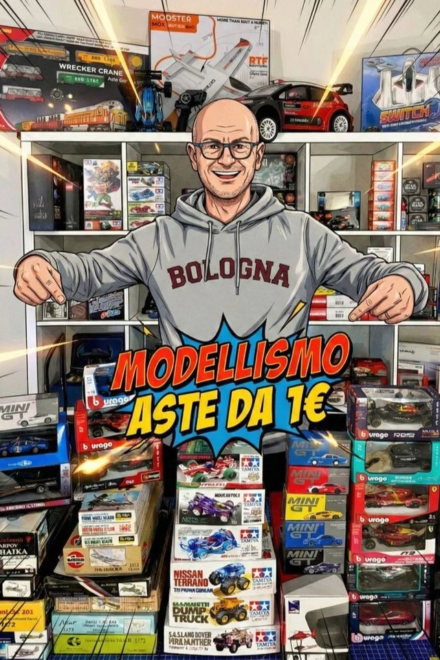 ⚡ 2° Gran galà del modellismo 💸 aste da 1€ 🚗🚁✈️🚜⛵️🚂 [#041]