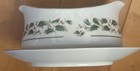 Vtg Royal Limited Holly Holiday With Gold Rim Gravy Boat & Underplate Pre-owned — photo 3