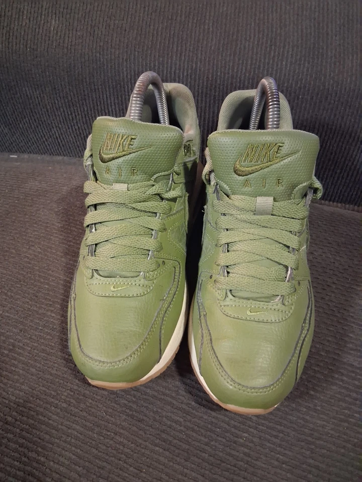 耐克女式 Air Max Command PRM "Palm Green" Croc Skin 鞋码 7 #718896-300 — 第 2/4 张图片