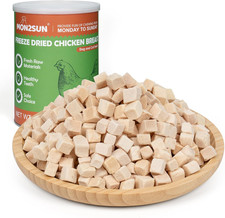 Freeze Dried Chicken Cat and Dog Treats, Single Ingredient Natural and Healthy D
