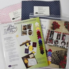 Vintage Creative Memories Photo Mounting Paper Lot 4 Packs 10x12 USA Made