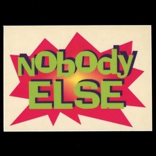 1995 Panini Smash Hits Stickers Inserts #R  Nobody Else 