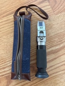 Vintage Atago  Hand-Held Refractometer 0-32% Made in Japan With Carrying Case