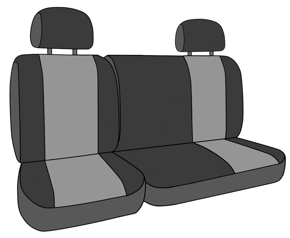 Fundas de asiento de auto CalTrend para Chevy/GMC C2500 Suburban|C1500 Suburban 1995-1999 Foto 4 de 4