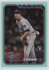 2024 Topps Series 2 Aqua Victor Vodnik #607 0xq4
