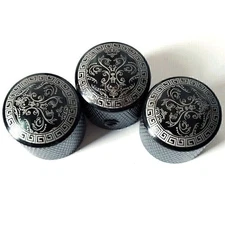 Tone Control Switches Knobs Electric Guitar Metal Switches Potentiometer Caps
