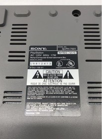 Sony PlayStation PS1 Console Tekken 2 NFL Gameday 3 Game Lot SCPH-7501