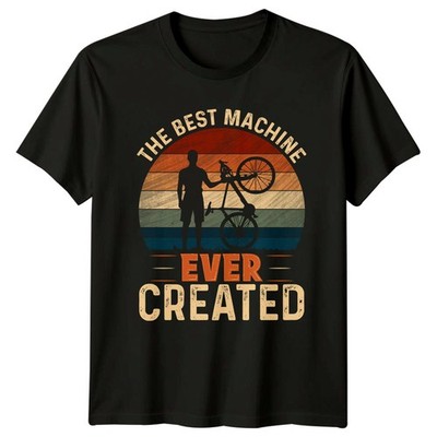 The Best Machine Ever Created Herren T-Shirt Mountainbike Radfahren Vatertag