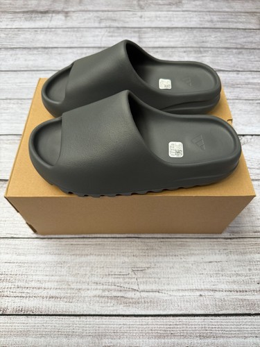 NEU Adidas Yeezy Slide schiefergrau Größe 6-13 US Herren 100 % AUTHENTISCH - Bild 1 von 5