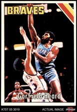 1975 Topps #136 Garfield Heard Braves-BskB Oklahoma 6 - EX/MT