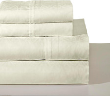 300 Thread Count California King Sheet Set in Bone Color