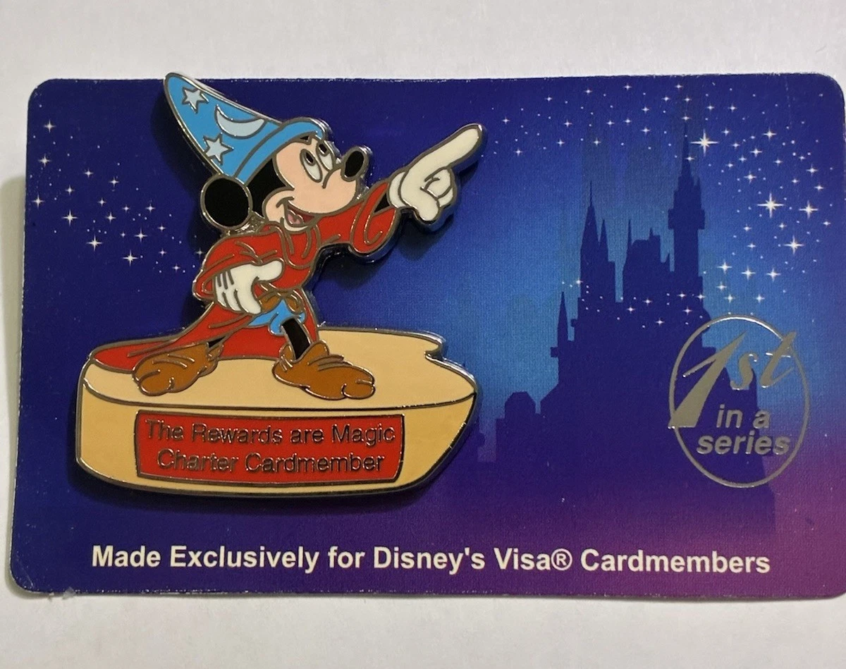 Disney Pin 2003 The Rewards Are Magic, 1st In a Series Mickey Sorcerer