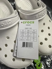 Crocs Classic White 6m 8w
