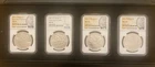 2021 Morgan 4 Coins O, CC, S Ms 70s