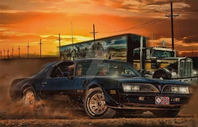 HOT! Smokey And The Bandit Burt Reynolds Poster