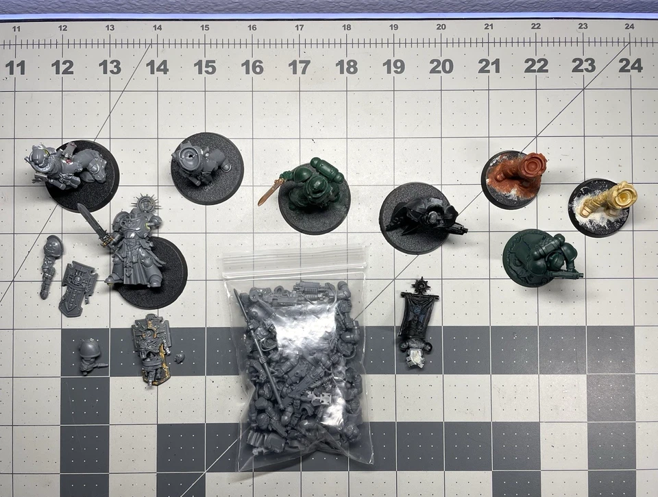 Space Marines Heroes Bits Lot Bladeguard Warhammer 40k Games Workshop Kill Team - Image 4 of 4