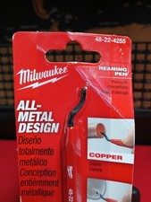 Milwaukee Tool 48-22-4255 Reaming Pen, Heat Treated Blade, Metal, Black Oxide