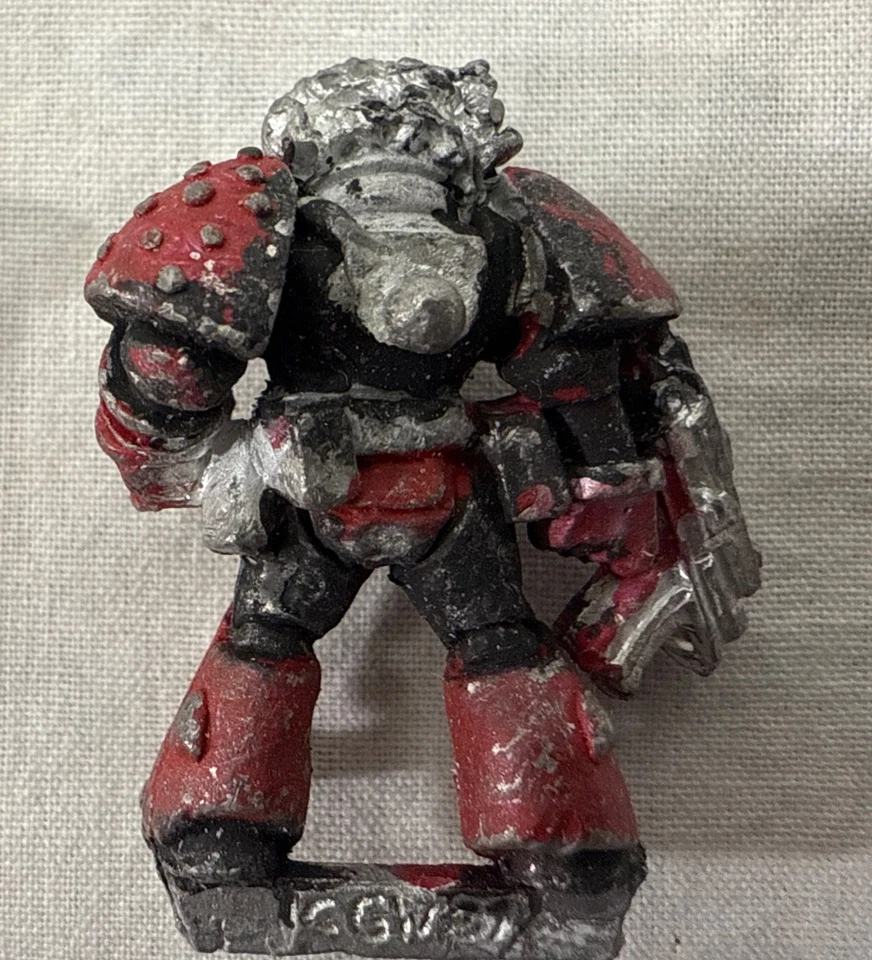 Rogue Trader RT01 Space Marine Brother Lustgarten Warhammer 40k Metal b 3g - Image 3 of 3