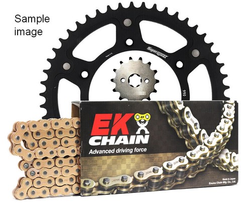 Primary Drive Alloy Kit & O-Ring Chain Black Rear Sprocket 1437620245 - Foto 5