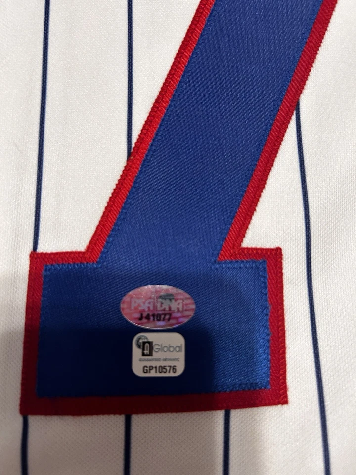 VLADIMIR GUERRERO Signed Expos Jersey With Psa DNA Cert Sticker - Image 3 of 4