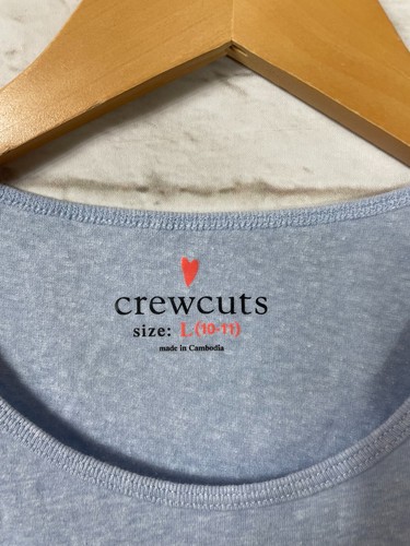NEW Crewcuts Girls Blue Sunglasses Tank Size Large 10-11 - Picture 2 of 4