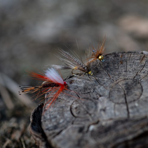 Goture 30pcs/lot Fly Fishing Flies Dry Flies Wet Flies Streamers Nymphs Flies - Picture 3 of 6