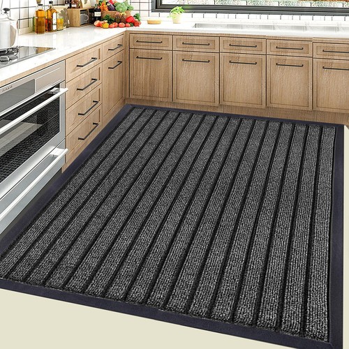 Large Door Mat Back Barrier Non Slip Heavy Duty Rubber Kitchen Hallway Floor Rug - Picture 28 of 41
