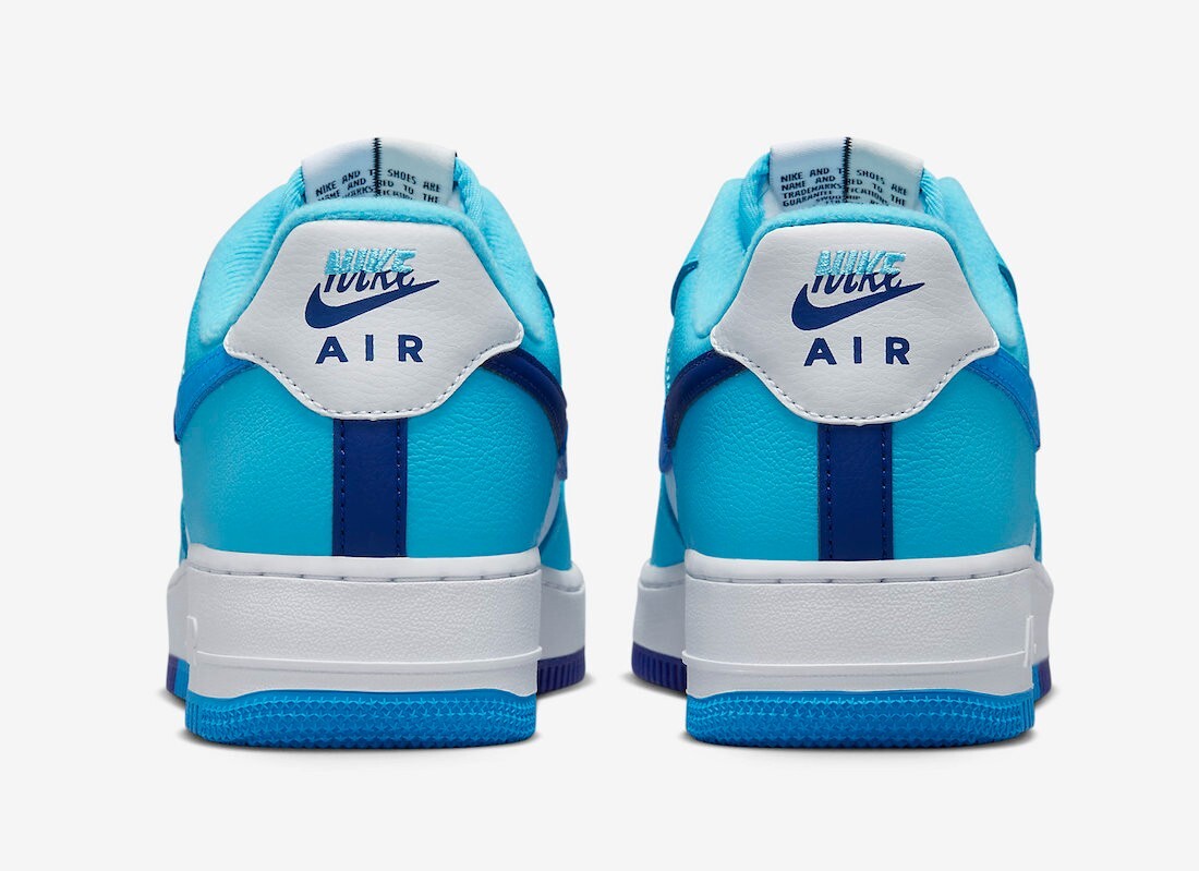 Nike Air Force 1 '07 Low LV8 AF1 Split Light Photo Blue No Nike Air Force 1 '07 Low LV8 AF1 Split Light Photo Blue No