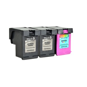 2x-Black-1x-Color-62XL-Ink-For-HP-C2P05AN-C2P07AN-ENVY-5540-5643-5660-7640-7645