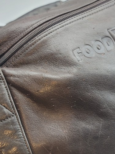 Canyon Outback Brown Leather 24" Duffel Bag Designed For FOOD CITY - Picture 13 of 24