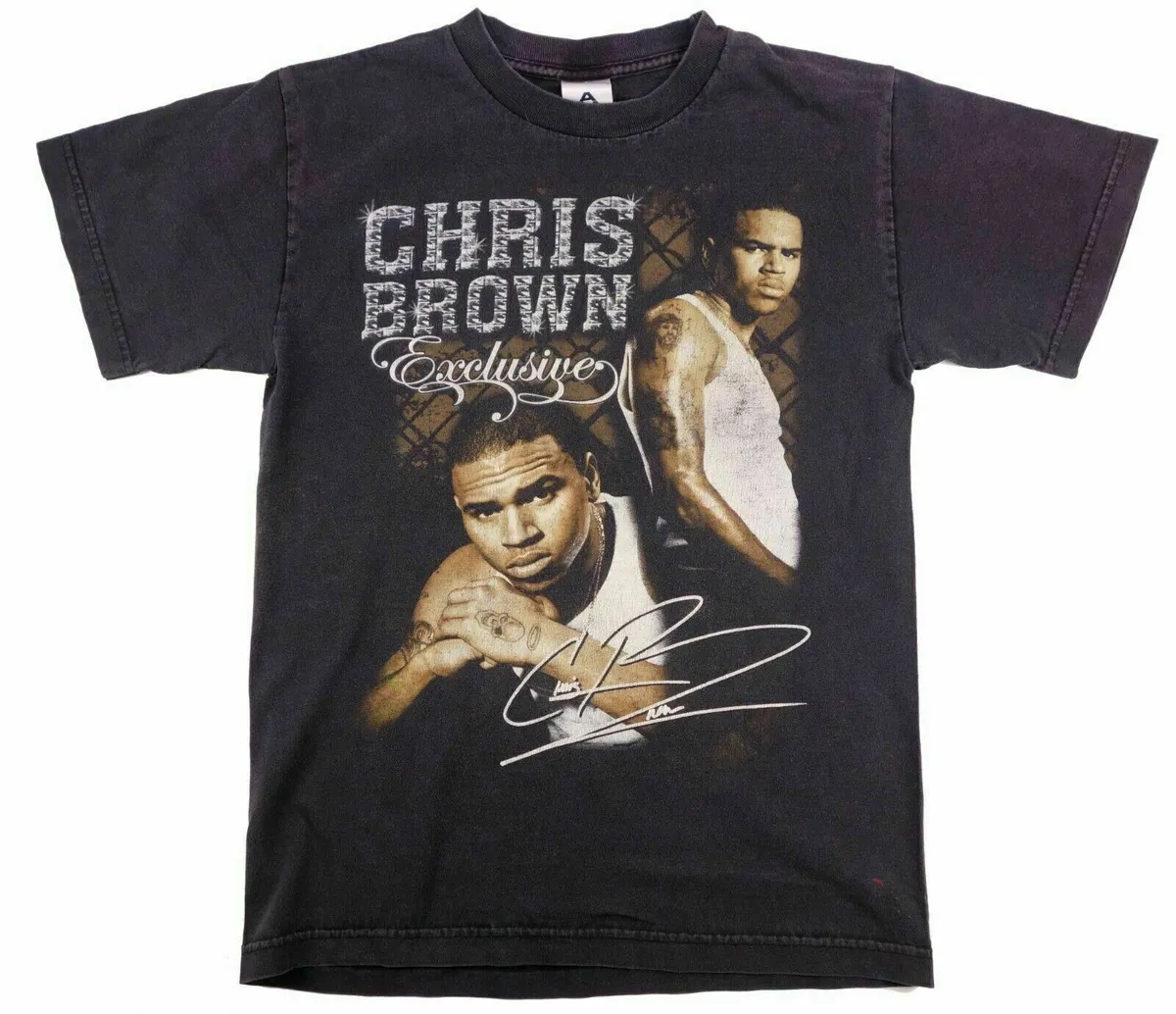 CHRIS BROWN 2007 TOUR official vintage RAP t shirt HIP HOP | eBay