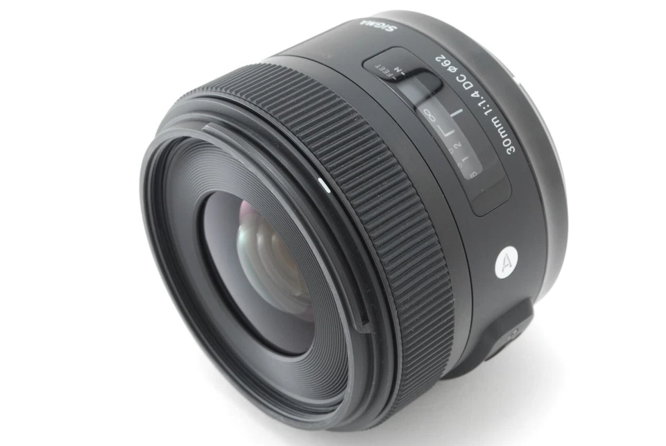 Lente gran angular Sigma EX DC 30 mm f/1,4 Art HSM para Nikon "en caja como nueva" 8959 Prime Foto 3 de 4