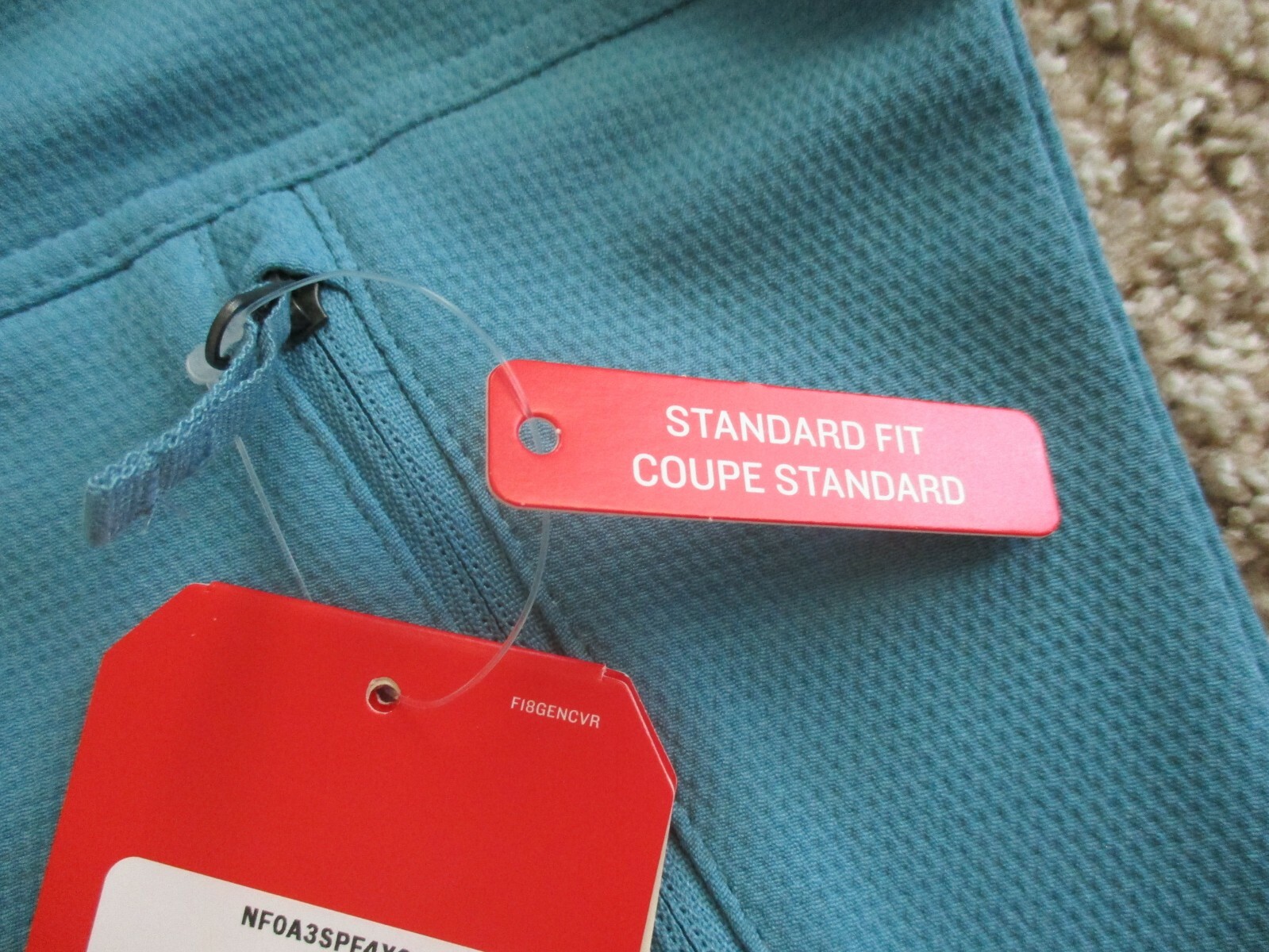BNWT The North Face Men's Tekno Ridge Full Zip Jacket, Blue, Size L image 4
