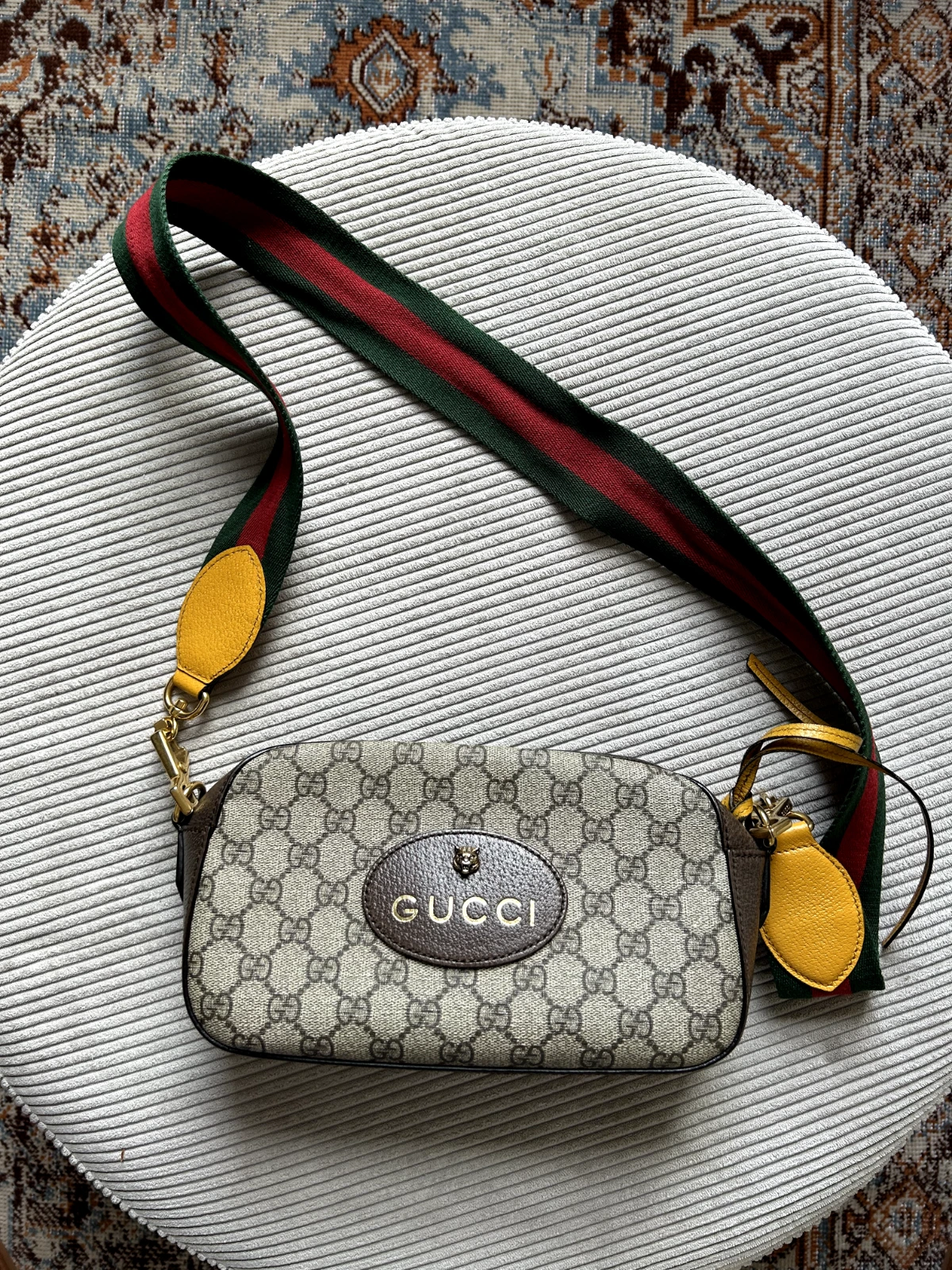 Gucci Gg Petit Sac Messenger Suprême Néo Vintage Bandoulière