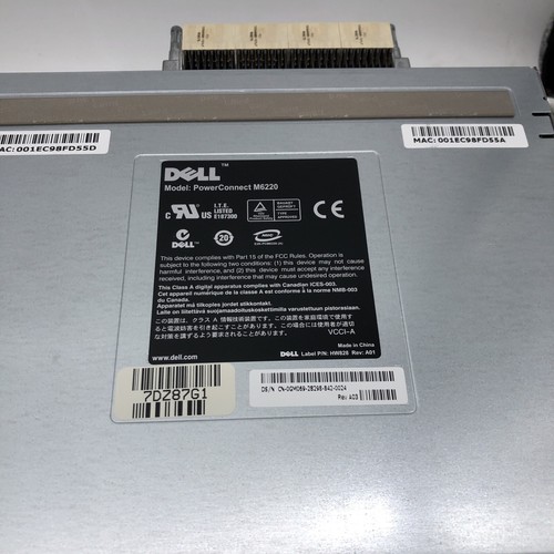 Genuine Dell PowerConnect M6220 - Picture 4 of 5