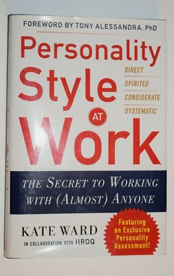 ''PERSONALITY STYLE At WORK - The Secret of Working with Anyone,'' 230 Pages, New