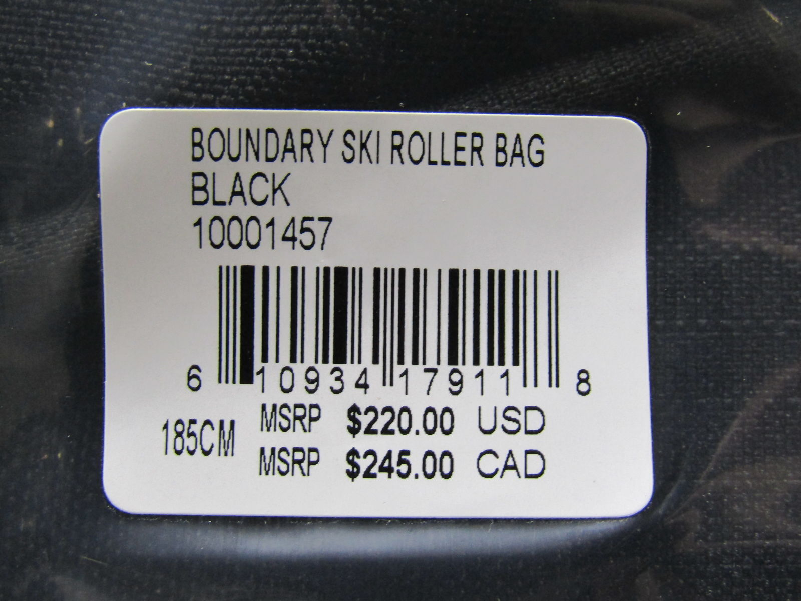 Dakine Boundary Ski Roller Bag 185cm Black Coated eBay