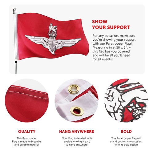 ARMED FORCES FLAGS MILITARY REGIMENT ARMY MARINES NAVY PREMIUM POLYESTER BRITISH - Picture 25 of 26
