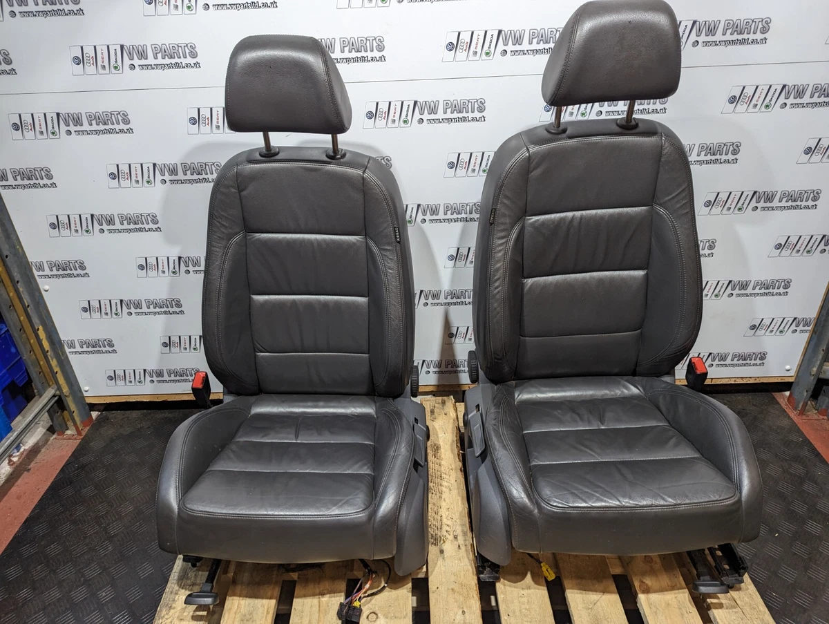 VW GOLF MK5 GT SPORT GENUINE LEATHER HEATED SEATS SET 5 DOOR  