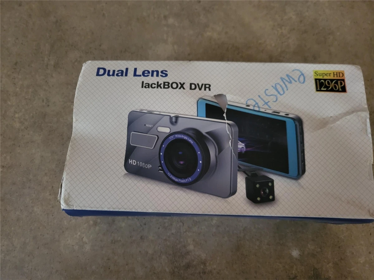 Vehicle BlackBOX 1080p Dual Lens Car DVR