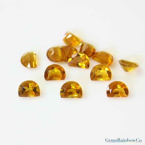 Rare Citrine D-Shape Faceted Loose gemstone good Quality, Inclusion Free - Imagen 20 de 22