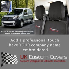 Fits Nissan Townstar (2022+) Tailored Front Seat Covers Inc Embroidery 671 Bem