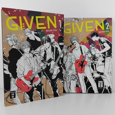 Given Manga Band 1 + 2 Deutsch Natsuki Kizu Egmont
