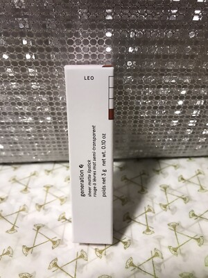 Glossier Generation G Sheer Matte Lipstick - Leo - 3g Neu und Originalverpackt