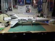 Upscale Estes Bullpup 12D #1972 Model Rocket Kit 2.5" 29mm F-G Power!