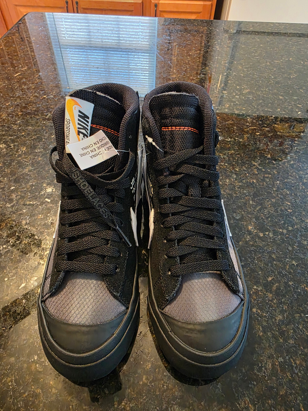 OFF WHITE X NIKE Nike Off White x Blazer Mid Grim Reaper taglia 5 nuovo con scatola